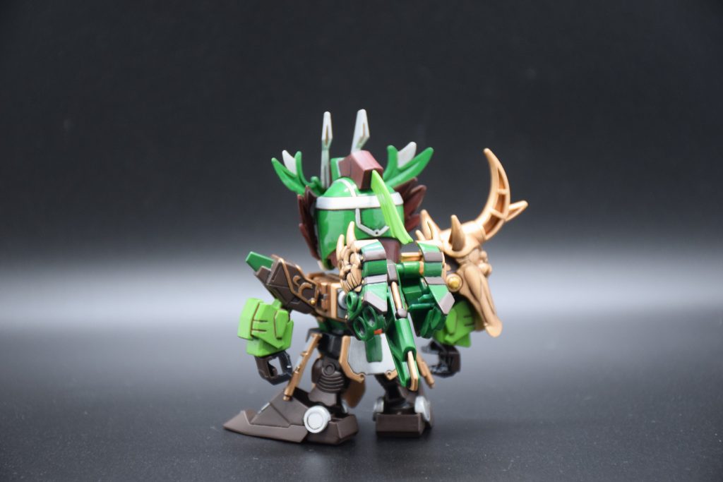 筆塗り全塗装 SDガンダム三国伝 – 関平ガンダム(真三國無雙color ver.)–9枚目/制作者：KaTim