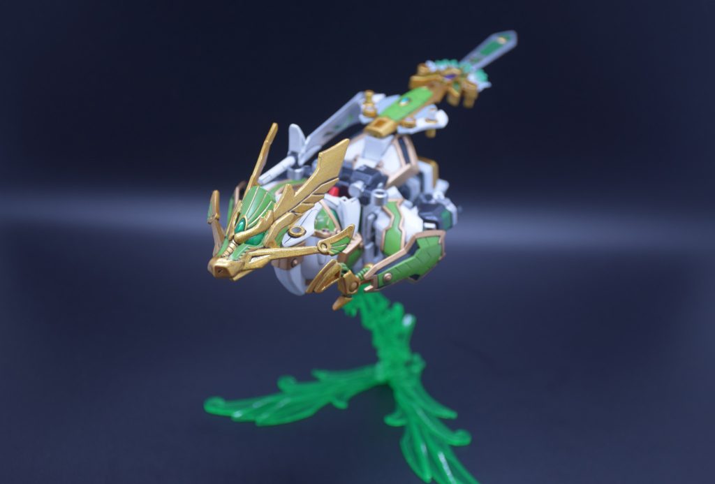 筆塗り全塗装 SDガンダム三国伝 – 天翔竜 孔明νガンダム(真三國無雙color ver.)–6枚目/制作者：KaTim