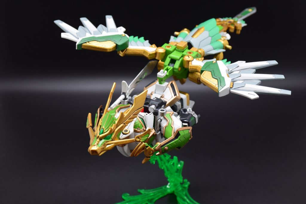 筆塗り全塗装 SDガンダム三国伝 – 天翔竜 孔明νガンダム(真三國無雙color ver.)–8枚目/制作者：KaTim