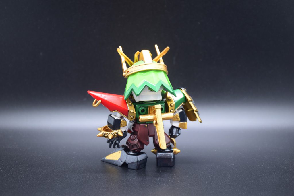 筆塗り全塗装 SDガンダム三国伝 – 張飛ガンダム(真三國無雙color ver.)–8枚目/制作者：KaTim