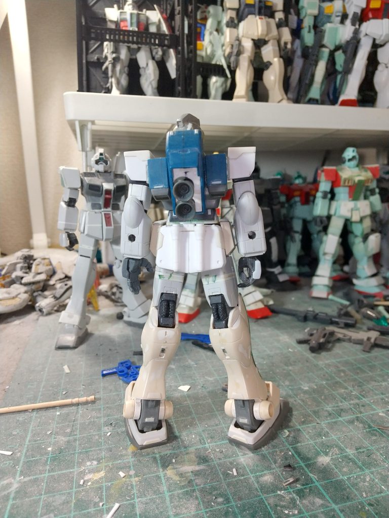 頭部は寒冷地仕様を利用したオリジナルのを複製