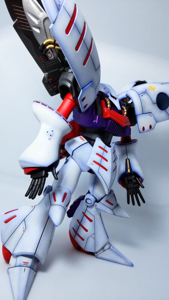 HG キュベレイ–2枚目/制作者：おっさんX68kどきどきプラモ