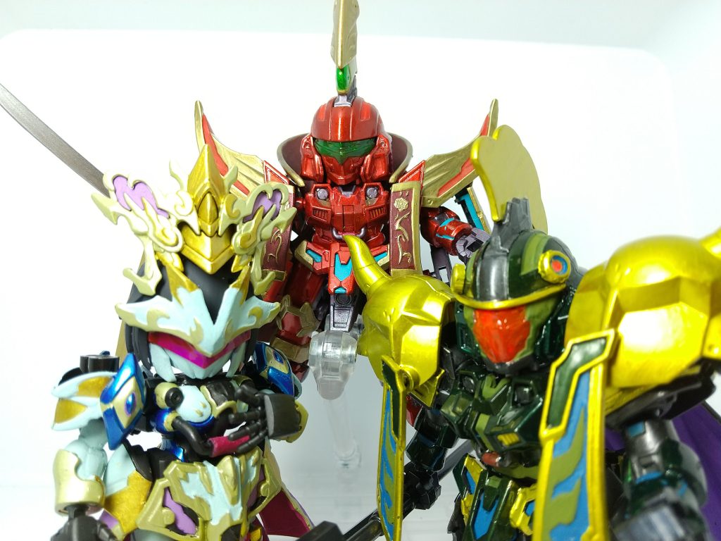 星屑の三騎士、揃い踏みです