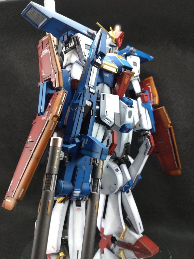 MG ZZガンダム ver.Ka 全塗装–3枚目/制作者：toshimon