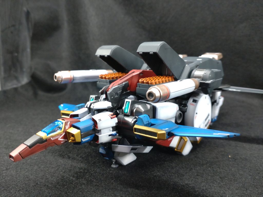 MG ZZガンダム ver.Ka 全塗装–2枚目/制作者：toshimon