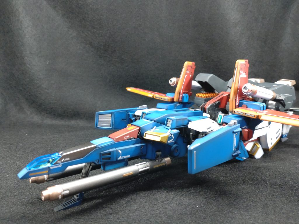 MG ZZガンダム ver.Ka 全塗装–5枚目/制作者：toshimon
