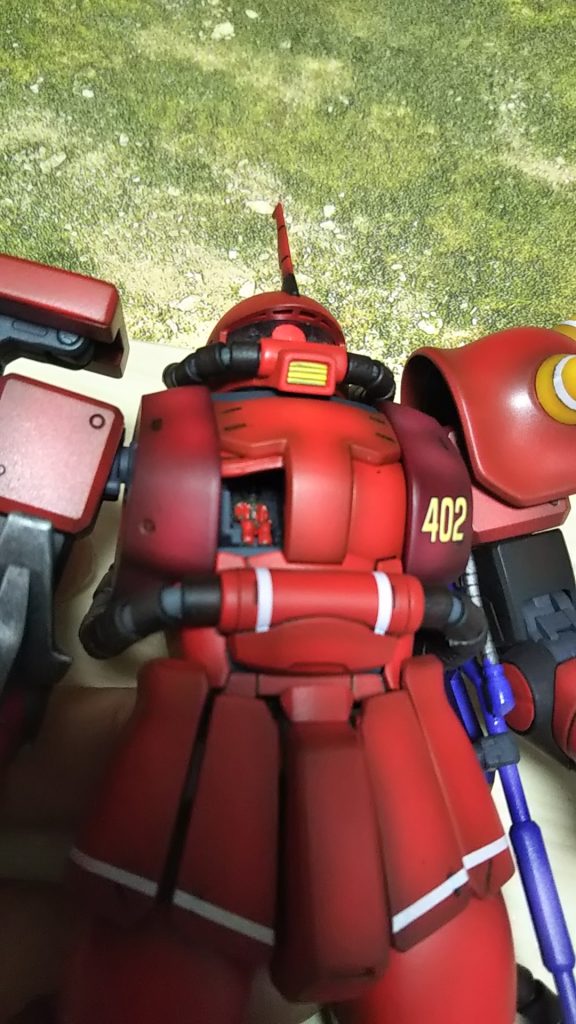 このキットにはジョニーライデンさんがついています💦旧キキット箱絵の定番ネタ?