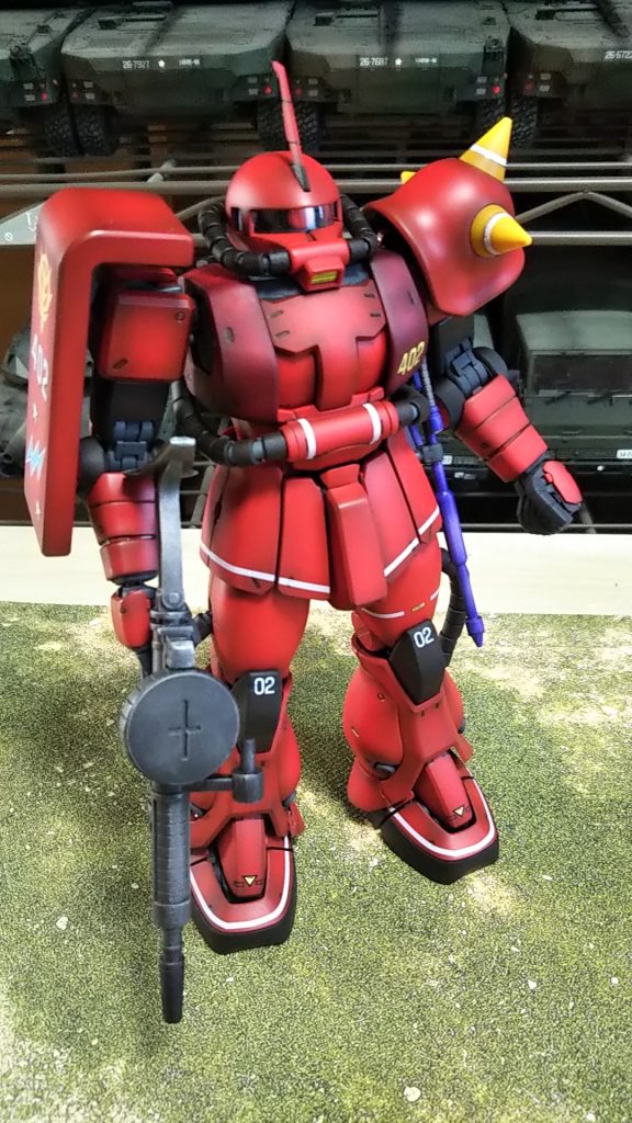 ザクマシンガン装備💦個人的にはS型乗ってた期間はR型乗ってた期間より長いのではないかと?