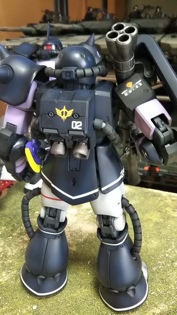 うしろバーニアたくさんなS型(後付け設定)の特徴💦デカール貼りは最低限?