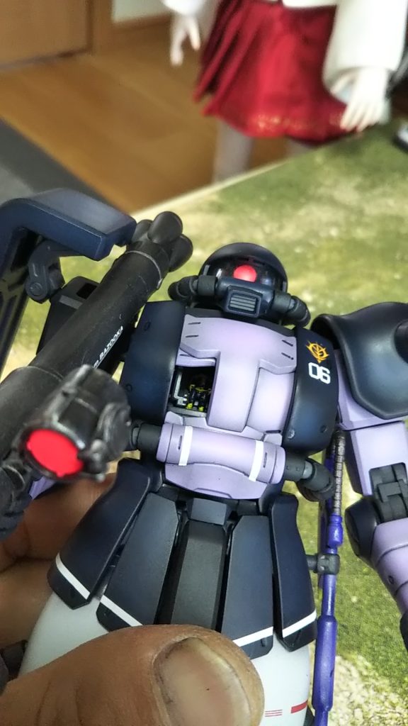 このキットにはパイロットのオルテガさんはついております💦(定期)