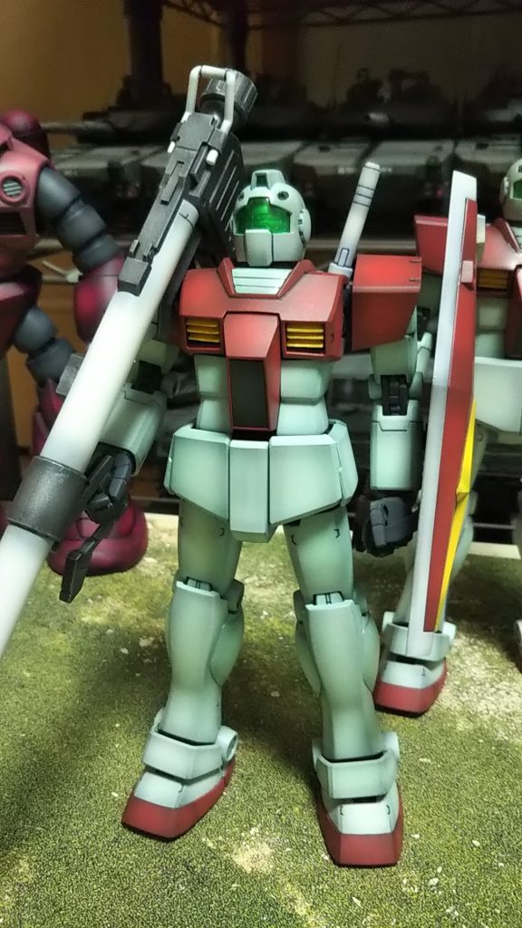 2機目はフロントアーマーがふんどし仕様、バズーカー装備にしました、💦