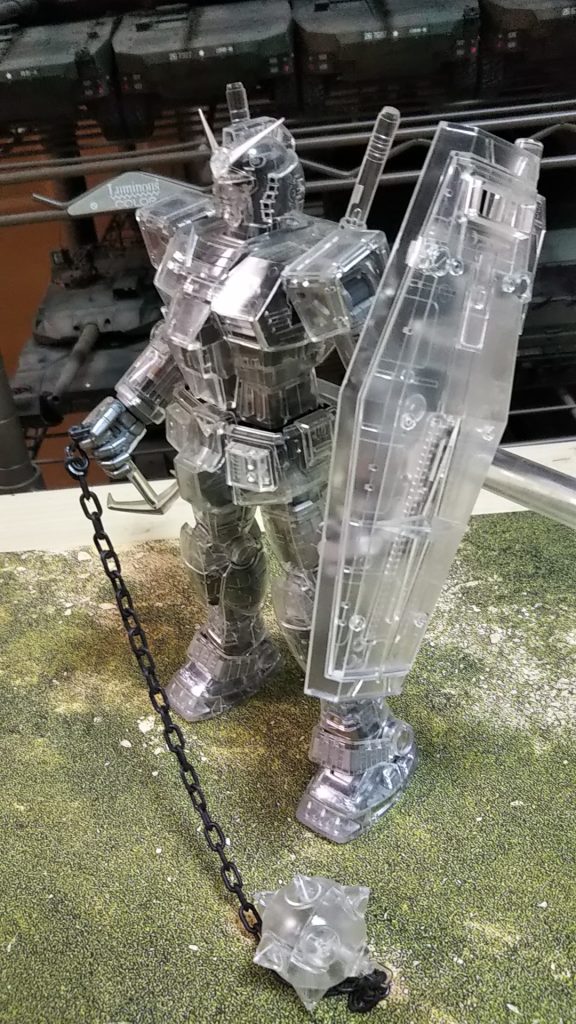 インナーパーツはメタルブラックやシルバーなんかで塗っています