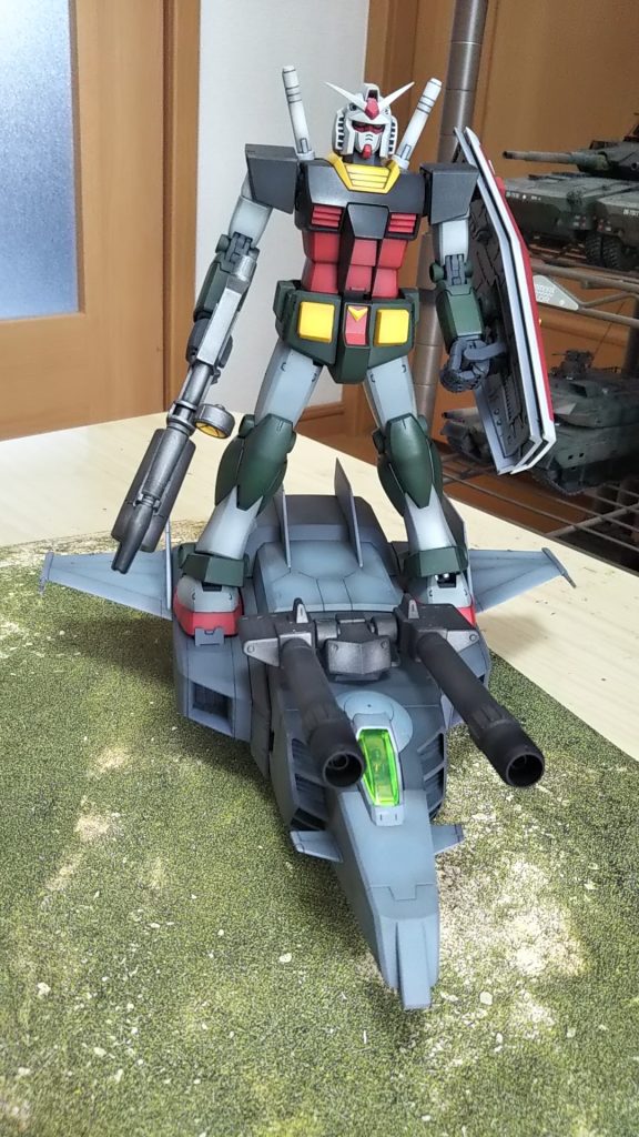 リアルタイプガンダム乗っけた💦