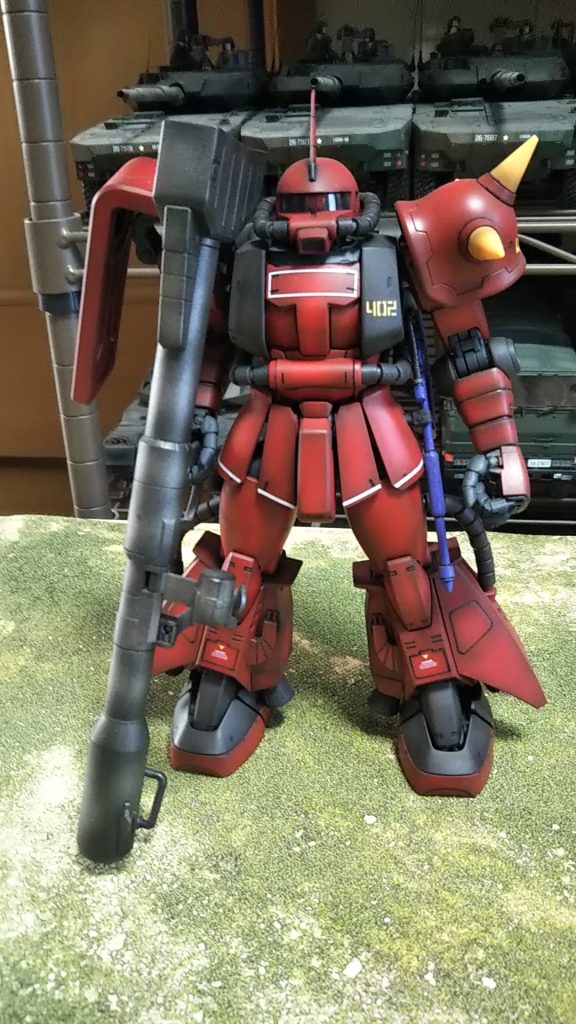 正面赤黒いです💦