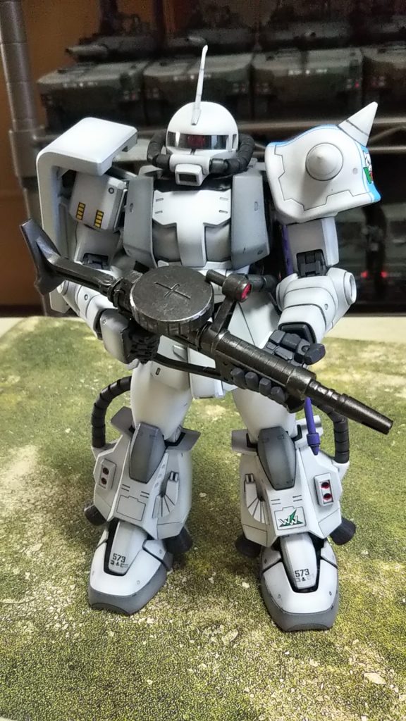 正面💦新規でデカール張り直しました💦白い