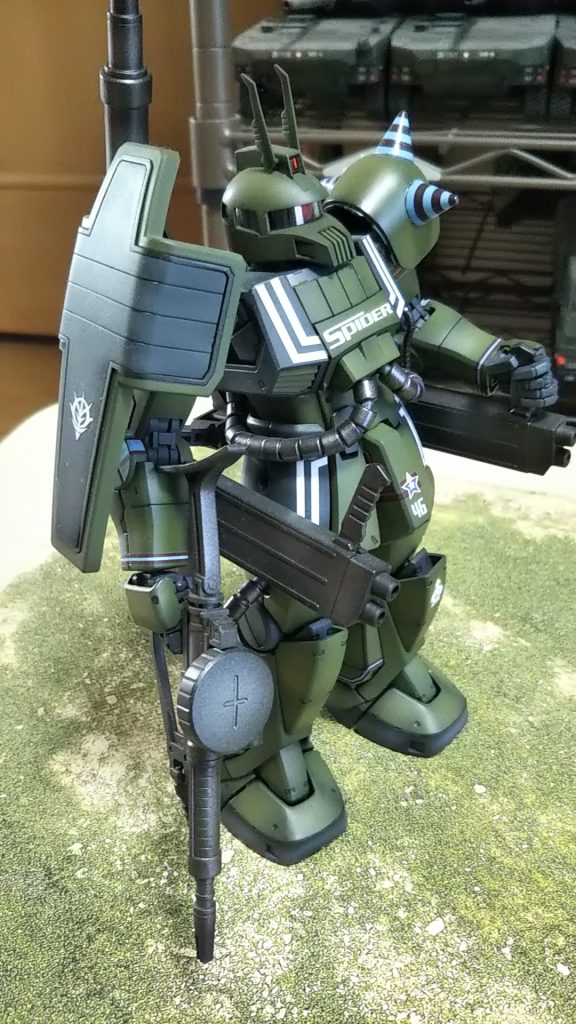 ザクマシンガン装備