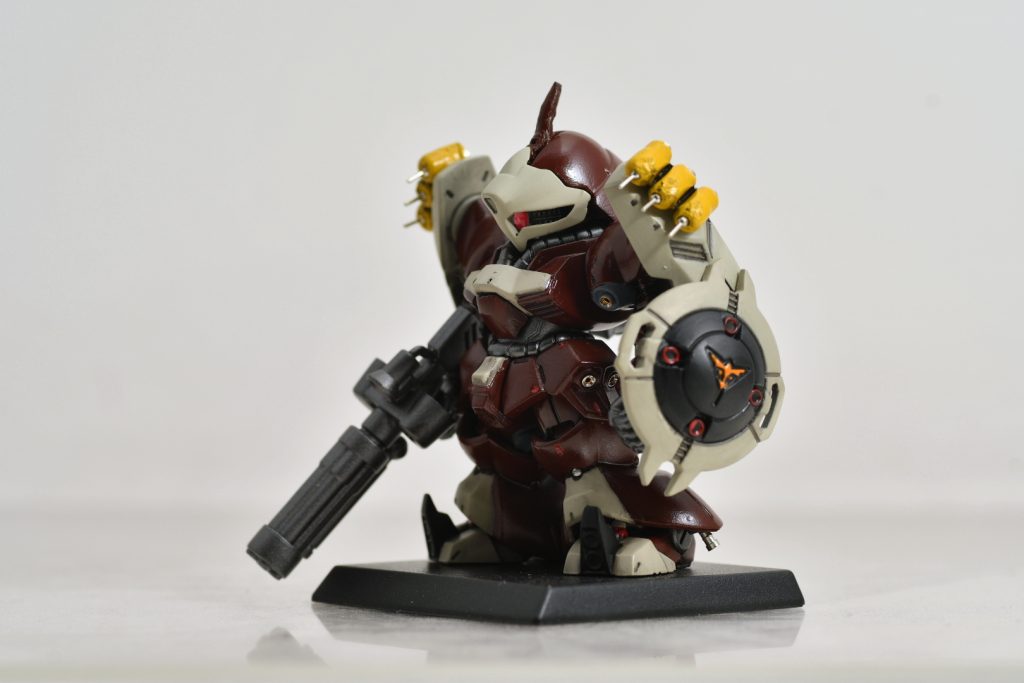 エアブラシと筆塗りしました。