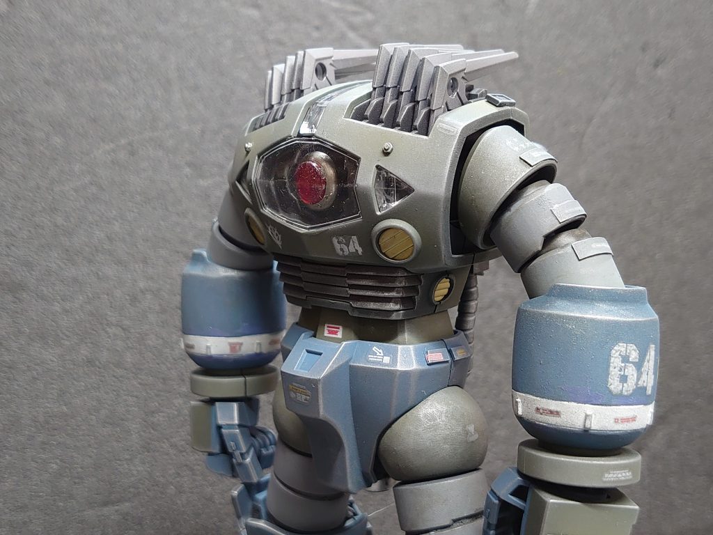 タミヤペイントマーカーでドライブラシをしました。