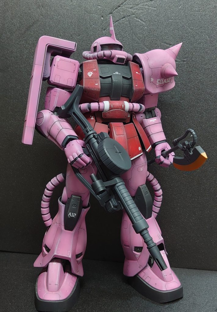 メガサイズシャアザク–3枚目/制作者：つしま