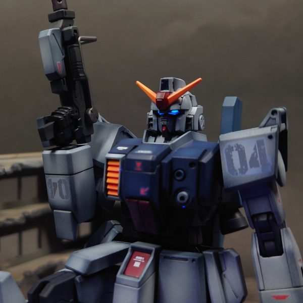 HG陸戦ガンダム　ジオラマ風♪