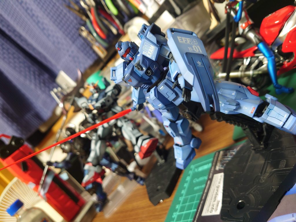 陸ガン系列は好きなので作ってて楽しいキットでした。見ていただきありがとうございました。