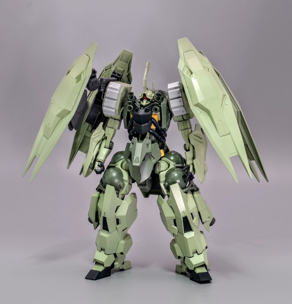 塗装した状態ですこの時点ではバインダーのアレンジ案は決まってませんでした