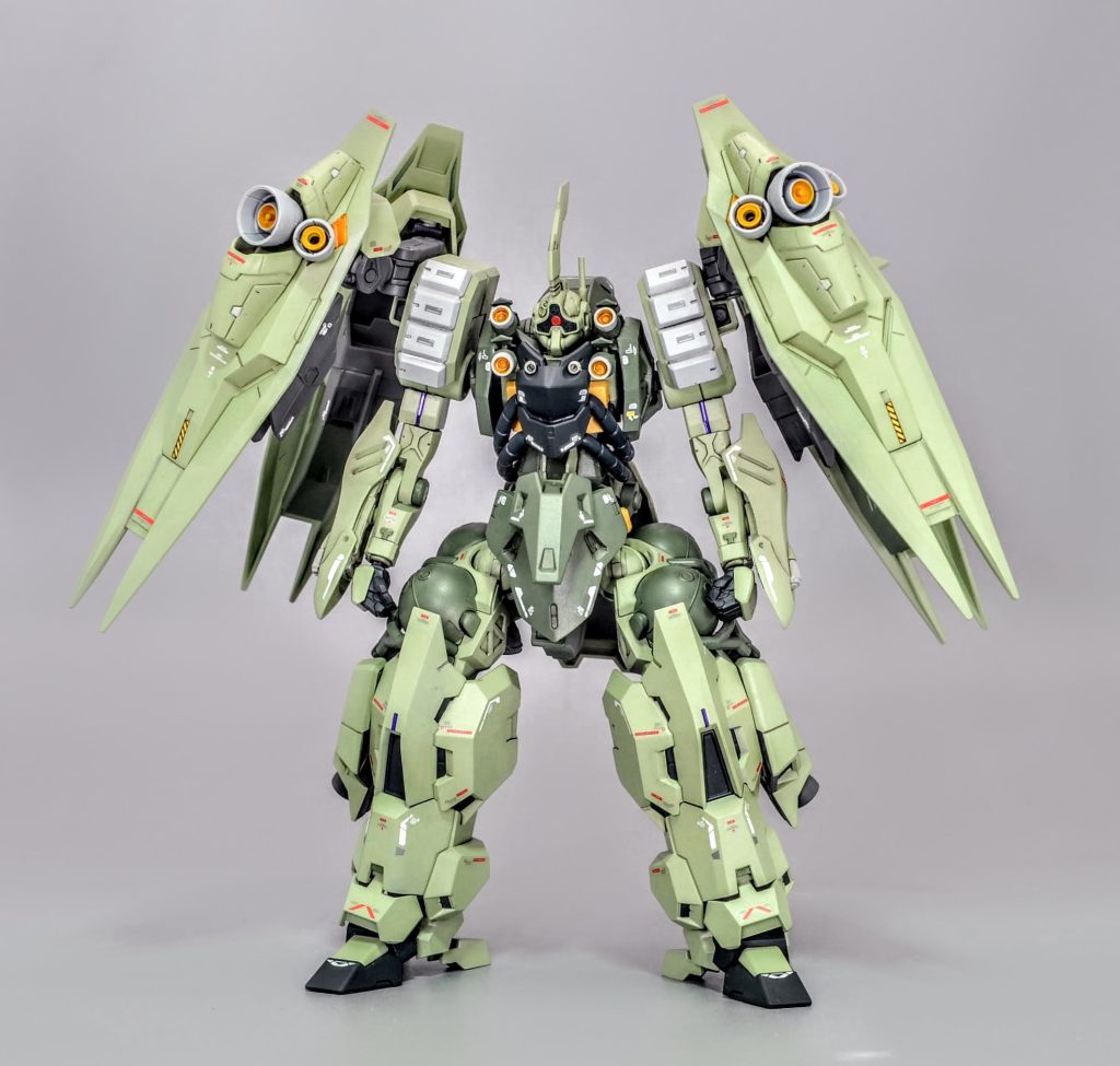 ゲルググを改造してジークアクス版のクシャトリヤを製作しました