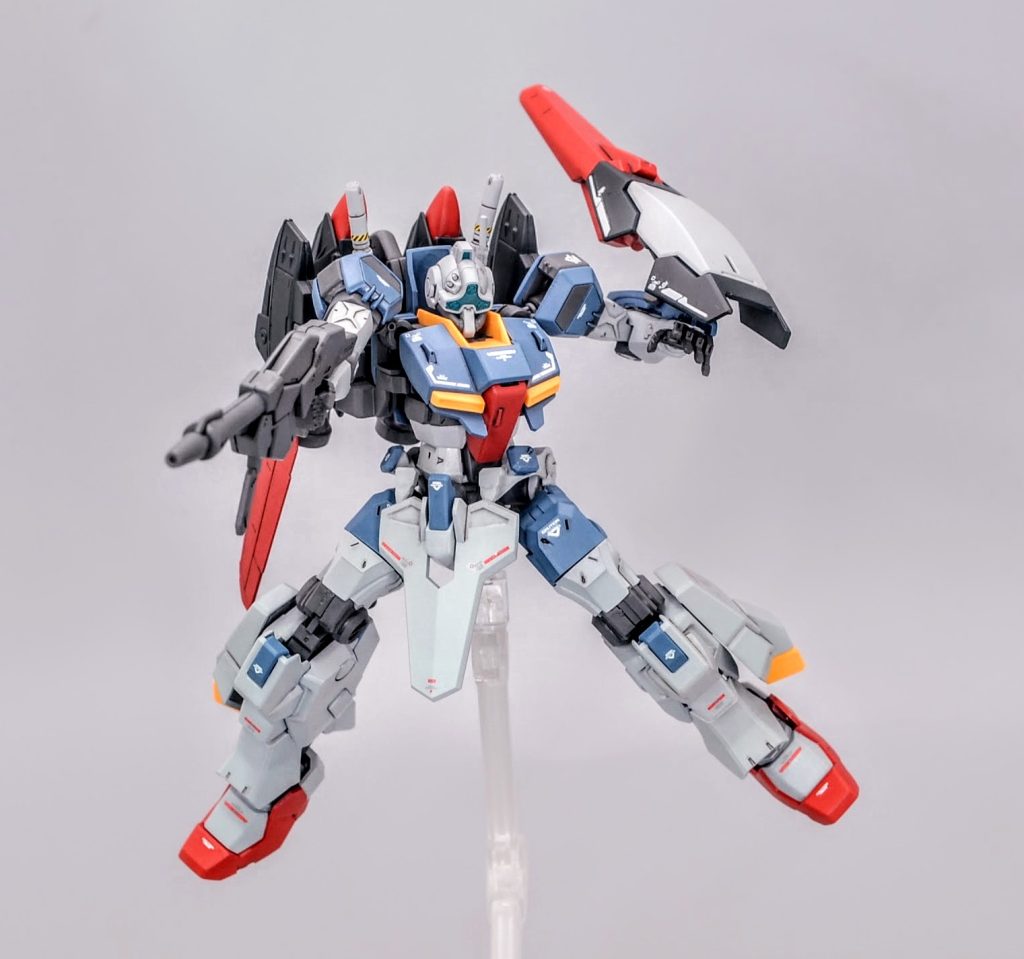 ムーバブルフレームによって実現した可変機構だけではなく運動性も高レベルで実現している設定です