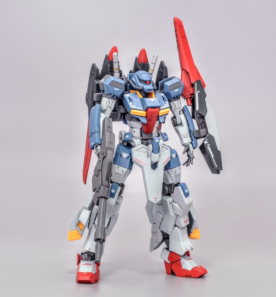 ゲルググタイプの1号機とザクヘッドの2号機でMAV戦術を組んでいる設定です