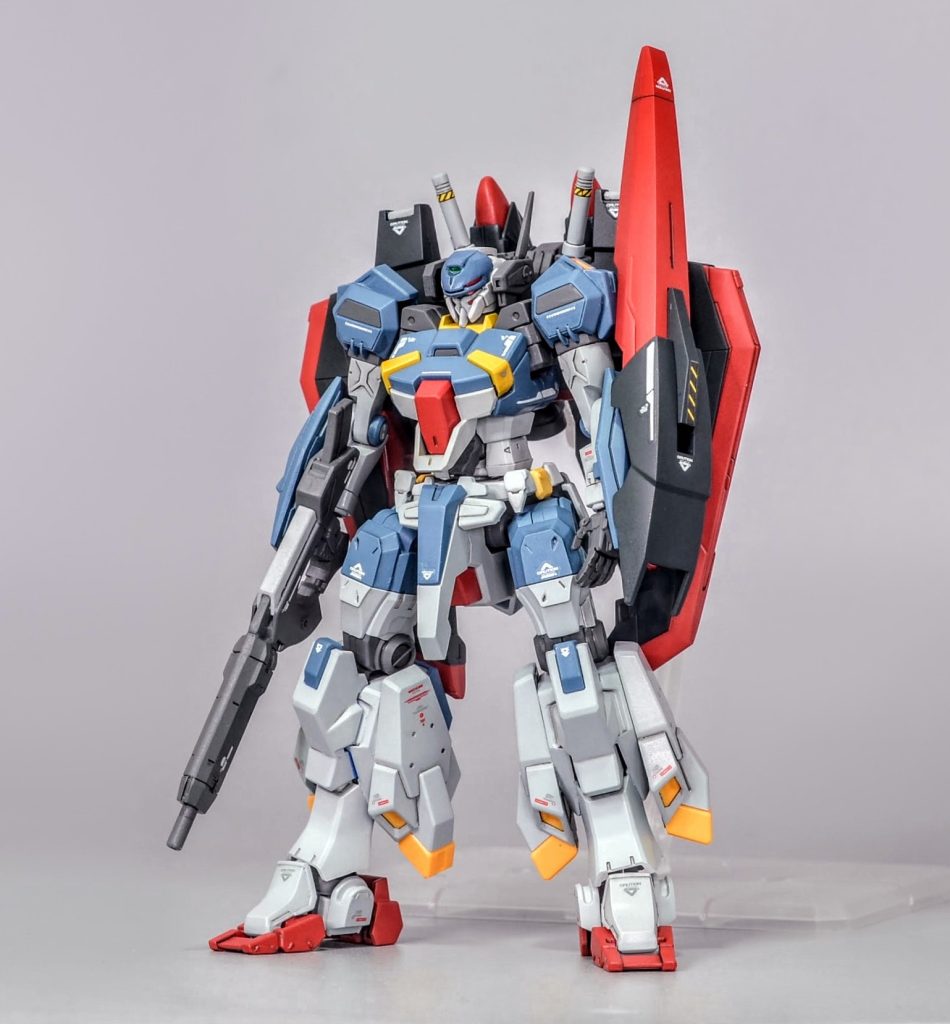 ジークアクスVerのZガンダムを想像して製作しました