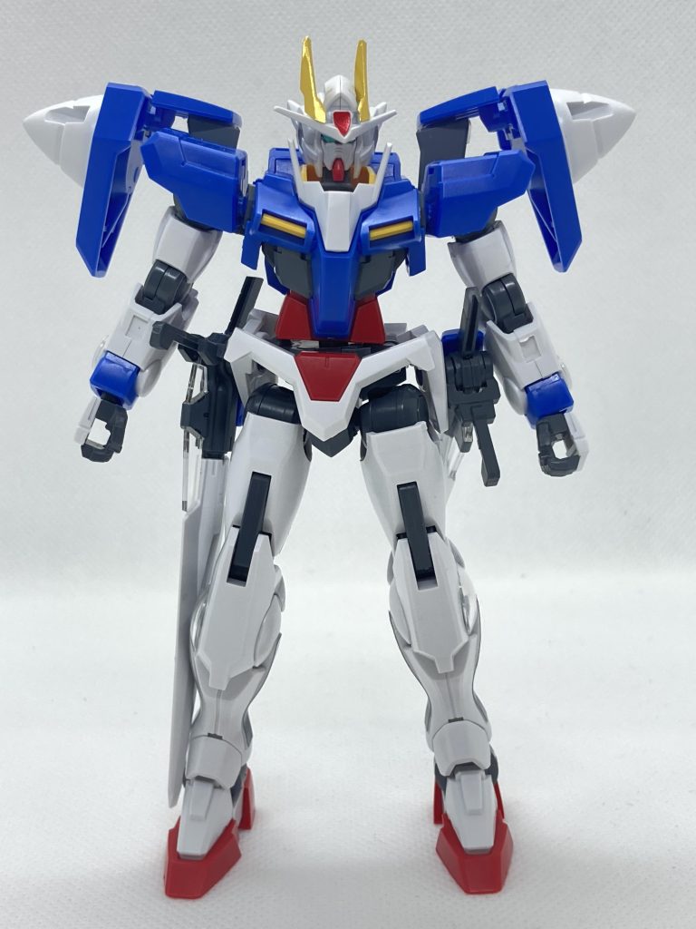 素組本当はダブルオーライザーが欲しく、最初はなんちゃってオーライザーを作ろうとしましたが、こんな仕上がりになりました