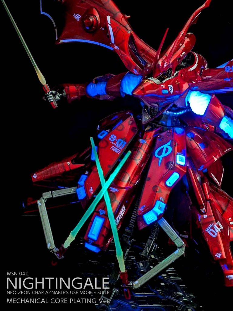 HG　ナイチンゲール　クリアカラー　メカニカルコアメッキ風–6枚目/制作者：しうまい