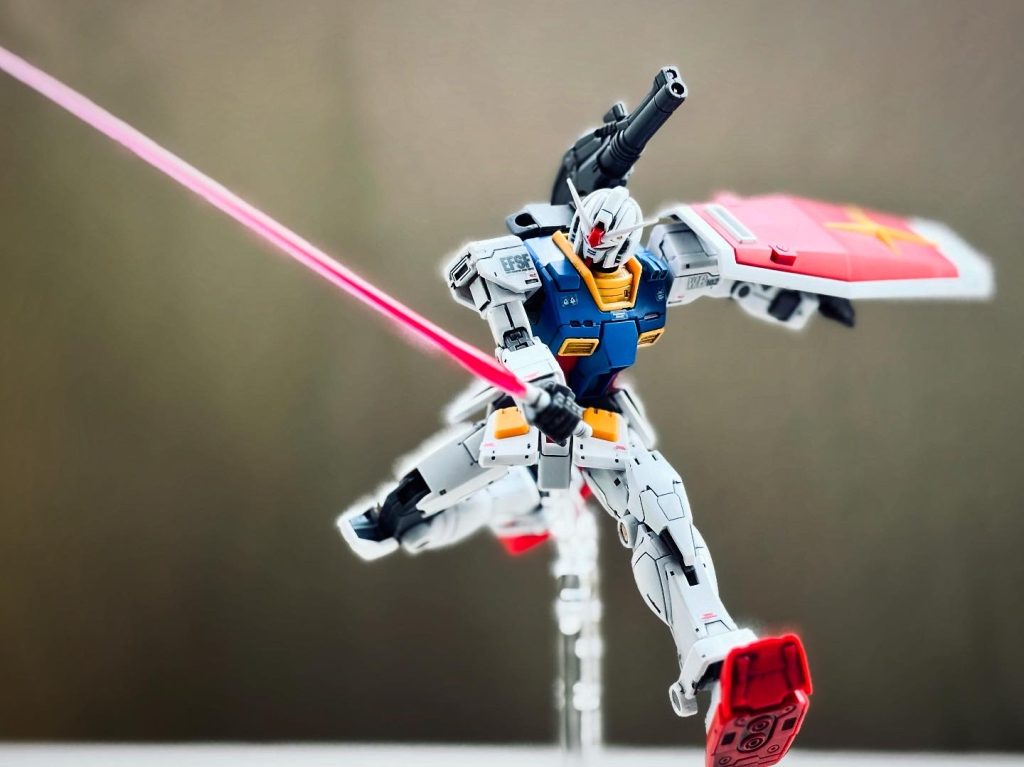 HG 1/144 RX-78-02 ガンダム(GUNDAM THE ORIGIN版)–2枚目/制作者：mal__tese