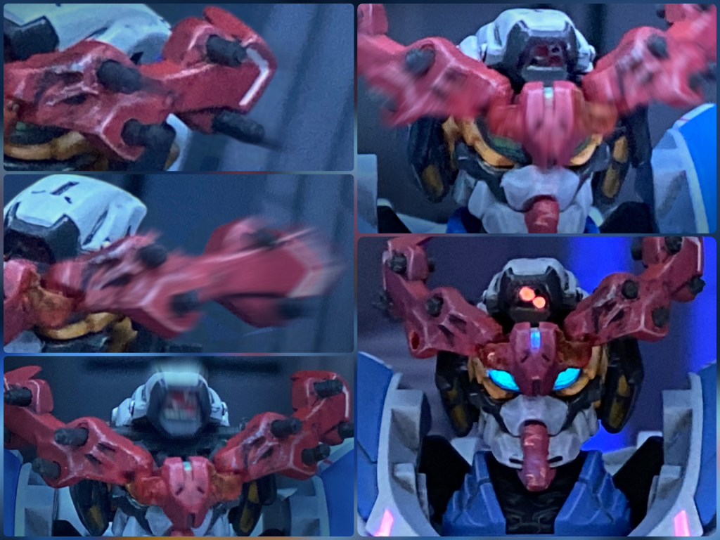 「Ωサイコミュの起動シグナル受信！」コモリ:エグザベくん凄いじゃんシャリア:(動いた…)