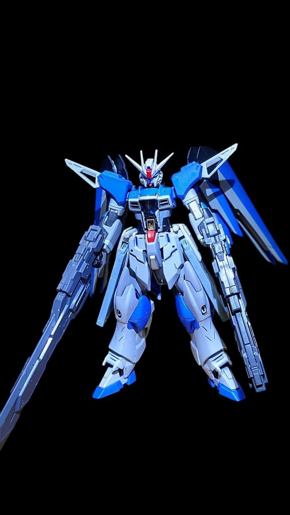 旧ＨＧだとフルバーストできないので可動軸増やしてみました。