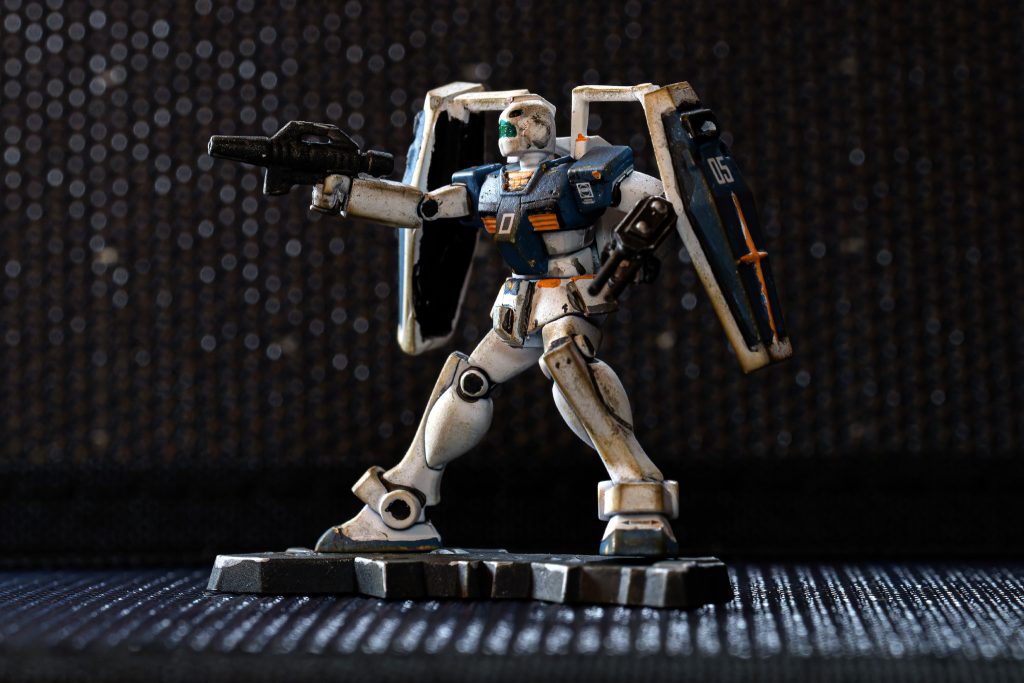 サンダーボルト風ジム(チョコサプ 機動戦士ガンダム)–2枚目/制作者:Kaki.