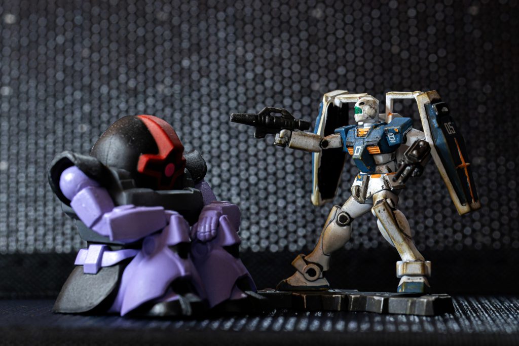 サンダーボルト風ジム(チョコサプ 機動戦士ガンダム)–6枚目/制作者:Kaki.