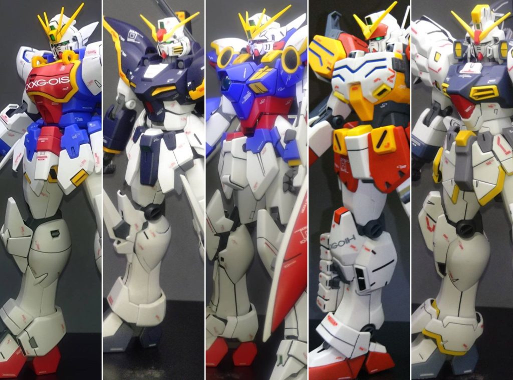 MGガンダムW系5機確認!
