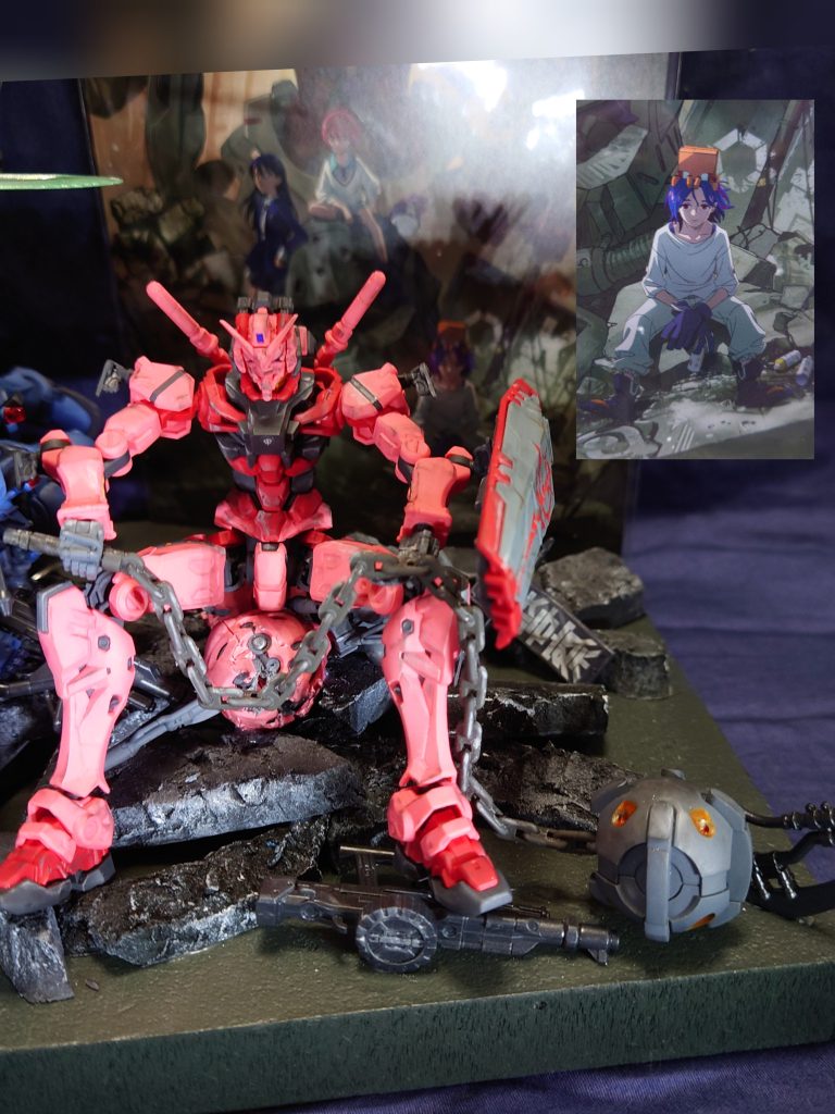 シュウジ→赤いガンダム