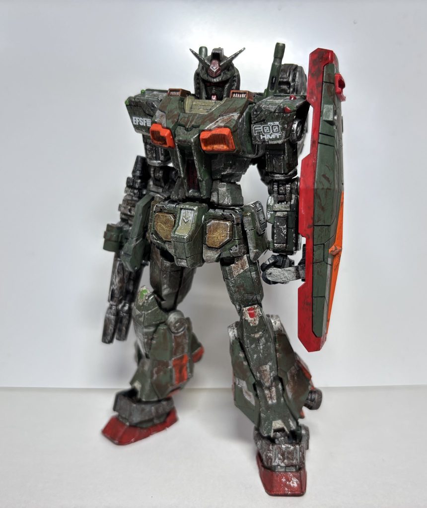 RX78-f00ガンダム高機動型（フルアーマーイメージカラー）