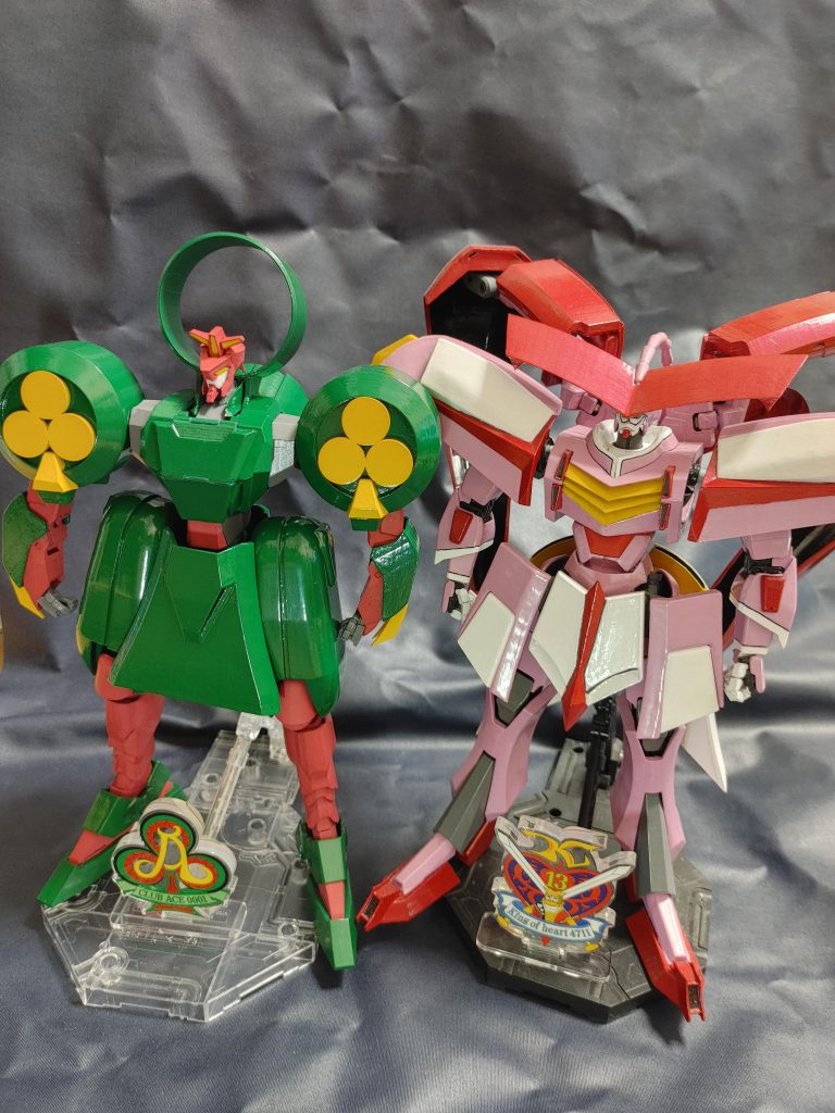 オマケシャッフルハートガンダムとツーショット(^-^)