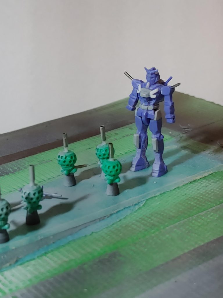 各所加工この後もプラ板をあちこち貼ったりしてます。ビット、ディテール、スタイルの相違はどうかご容赦を😅