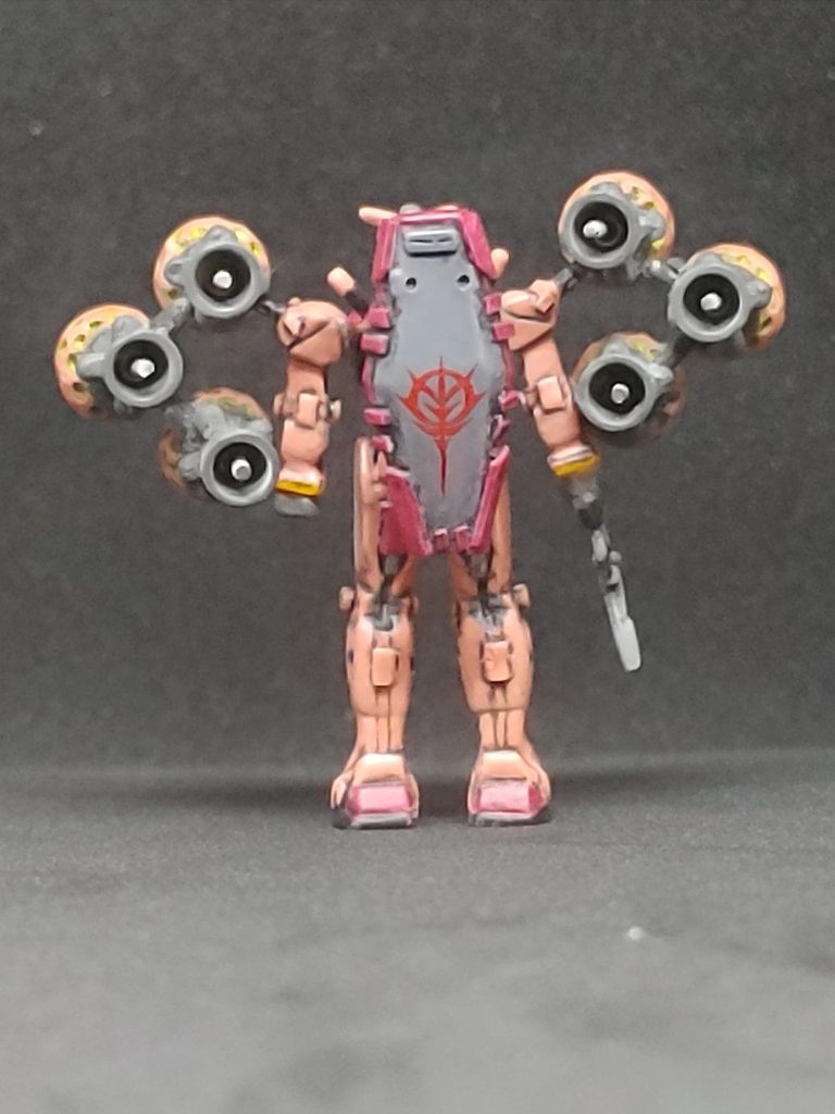 背面ビットバーニア内部塗り分け、ステンレス線でディテールアップ(ほとんど見えないな😅)