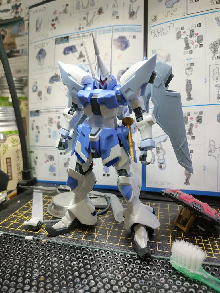 仮組み、ウィザードの塗り分け大変すぎた(笑)もしかしてメナースもこんな感じか？まだ開けてもないけど、