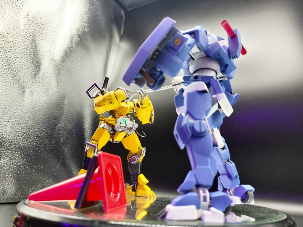 暴走モビルスーツ鎮圧中