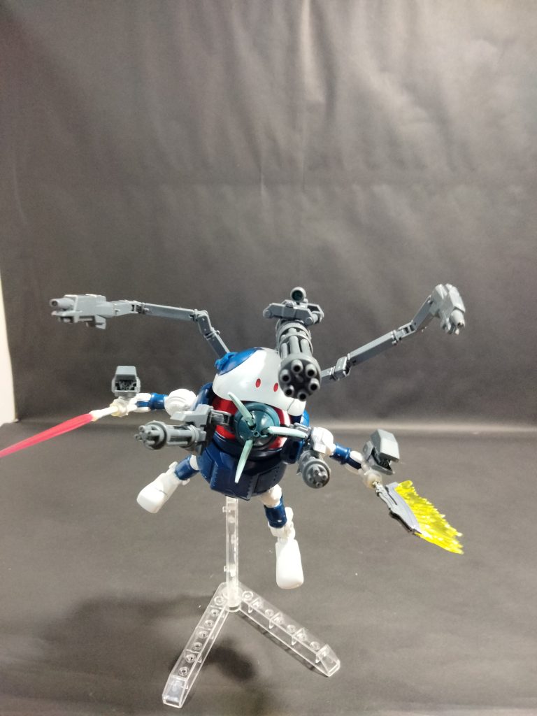 まあいろいろ武装つけただけですが満足なし上がりでかっこいいです✨