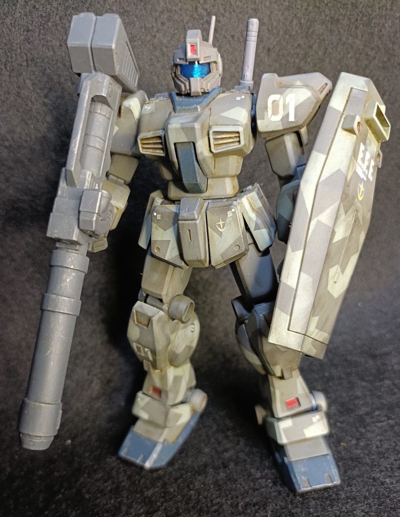 マスキングテープをランダムに貼って塗り分けたりと、迷彩楽しかったですｗ