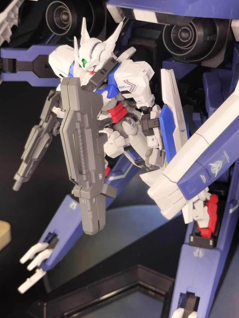 RGガンダムアストレア＋GNアームズ(リアルカラーver)–2枚目/制作者：ぐりぐら