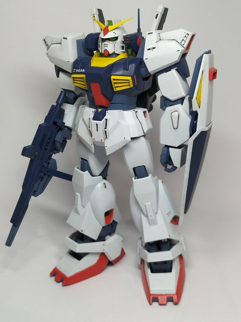 武器を装備して。迫力満点です✨️