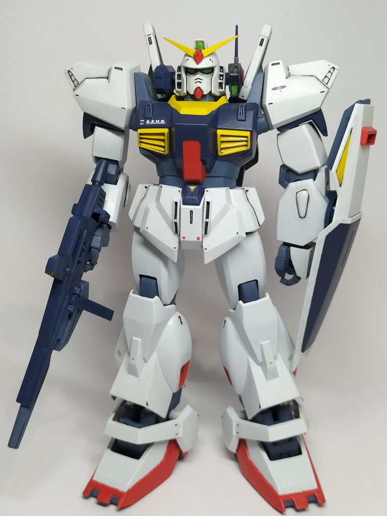 とにかく造形が素敵なキットで旧キットの中でもトップクラスだと思ってます(gundam-kao3)個人的にMk-2ではこちらがベストプロポーション✨️